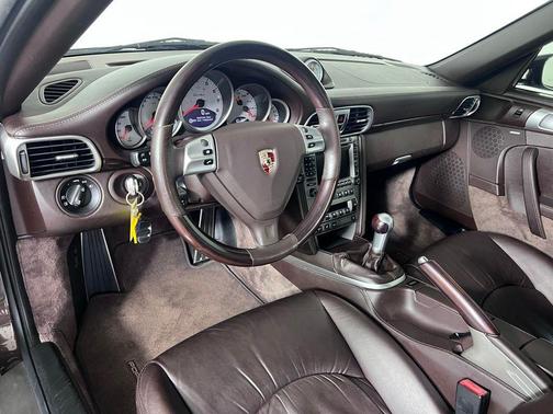 Macadamia Metallic 2008 Porsche 911 Turbo Cabriolet