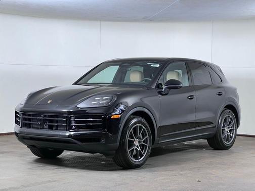 Black 2026 Porsche Cayenne Base