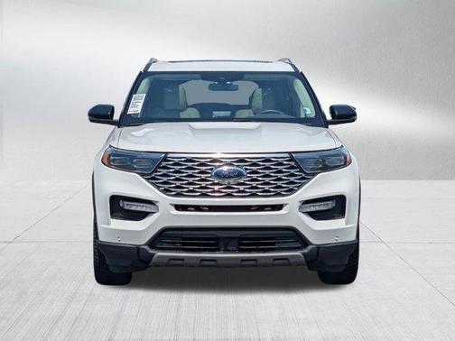 Star White 2020 Ford Explorer Platinum