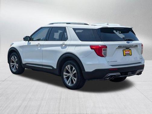 Star White 2020 Ford Explorer Platinum