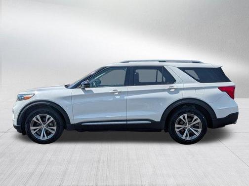 Star White 2020 Ford Explorer Platinum