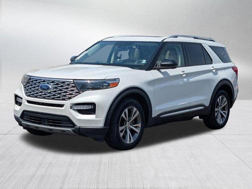 Star White 2020 Ford Explorer Platinum