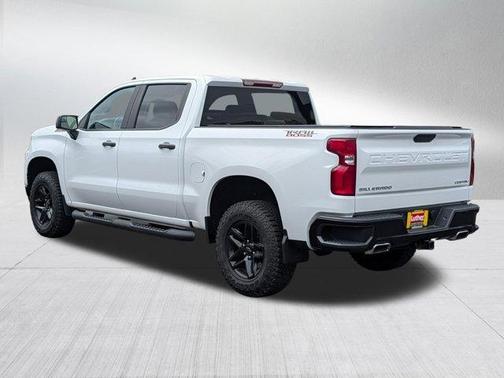 Summit White 2021 Chevrolet Silverado 1500 Custom Trail Boss