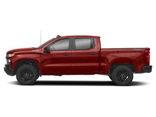 Summit White 2021 Chevrolet Silverado 1500 Custom Trail Boss