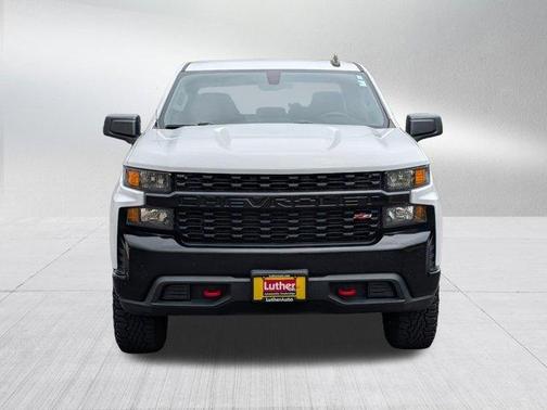 Summit White 2021 Chevrolet Silverado 1500 Custom Trail Boss