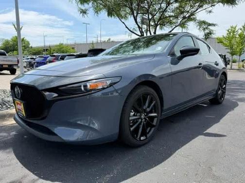 Polymetal Gray Metallic 2024 Mazda Mazda3 2.5 S Carbon Edition