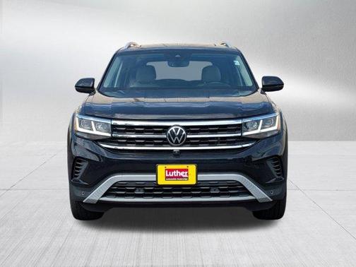 Deep Black Pearl Effect 2021 Volkswagen Atlas 3.6 V6 SEL Premium