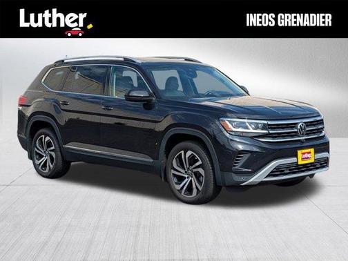 Deep Black Pearl Effect 2021 Volkswagen Atlas 3.6 V6 SEL Premium