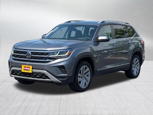 Platinum Gray Metallic 2021 Volkswagen Atlas 3.6L SEL