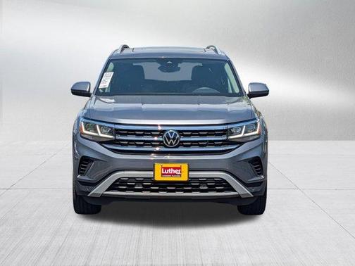 Platinum Gray Metallic 2021 Volkswagen Atlas 3.6L SEL