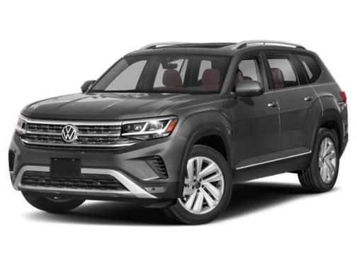 Platinum Gray Metallic 2021 Volkswagen Atlas 3.6L SEL