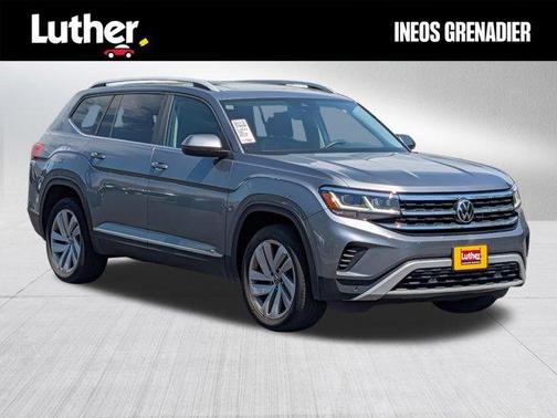 Platinum Gray Metallic 2021 Volkswagen Atlas 3.6L SEL