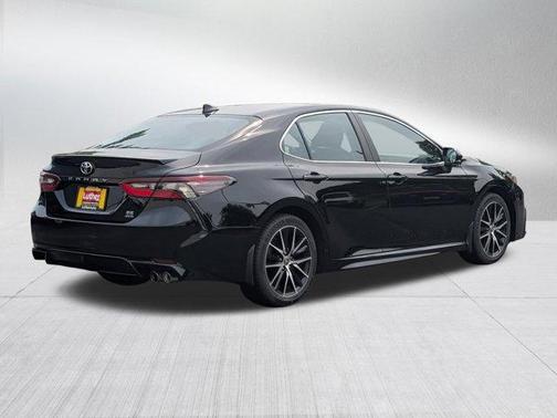 Midnight Black Metallic 2023 Toyota Camry SE