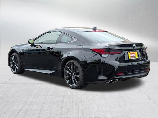 Obsidian Black 2023 Lexus RC 350 F Sport