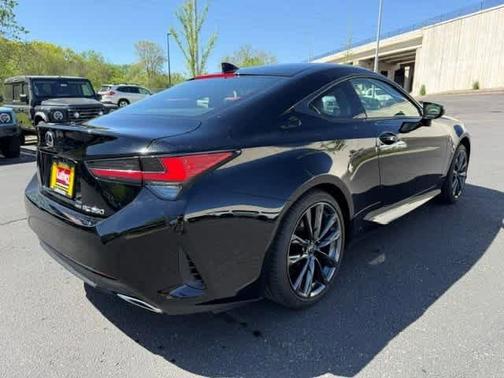 Obsidian Black 2023 Lexus RC 350 F Sport