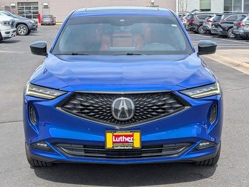 Apex Blue Pearl 2023 Acura MDX A-Spec