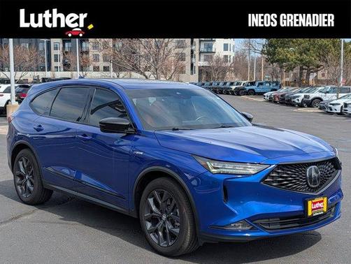 Apex Blue Pearl 2023 Acura MDX A-Spec