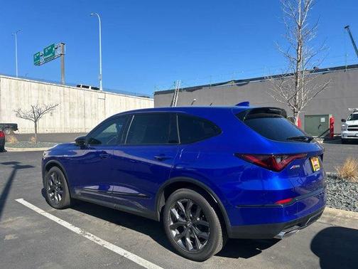 Apex Blue Pearl 2023 Acura MDX A-Spec