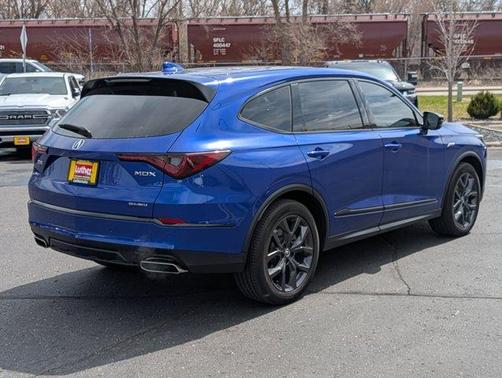 Apex Blue Pearl 2023 Acura MDX A-Spec