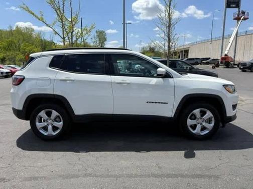 White Clearcoat 2021 Jeep Compass Latitude