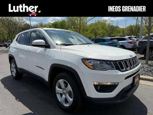 White Clearcoat 2021 Jeep Compass Latitude