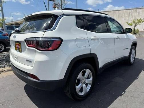 White Clearcoat 2021 Jeep Compass Latitude