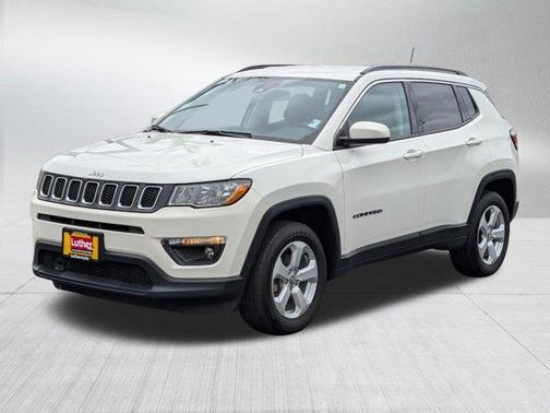 White Clearcoat 2021 Jeep Compass Latitude