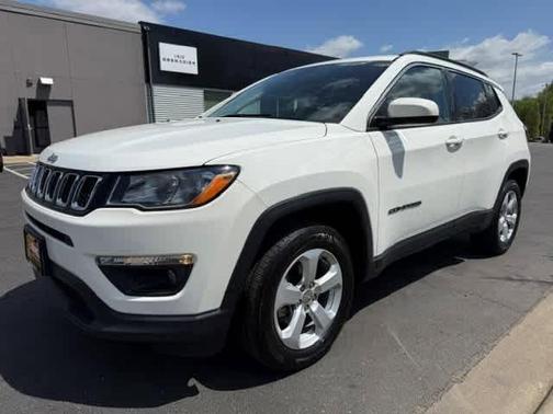 White Clearcoat 2021 Jeep Compass Latitude