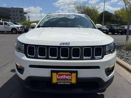 White Clearcoat 2021 Jeep Compass Latitude