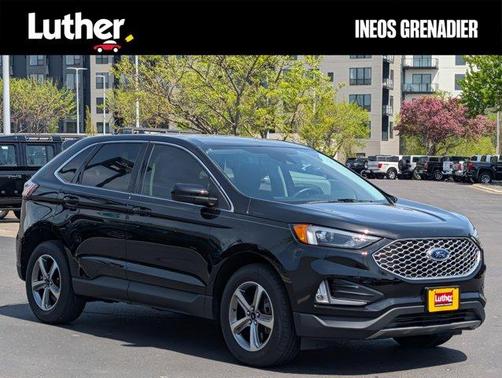 Agate Black Metallic 2024 Ford Edge SEL