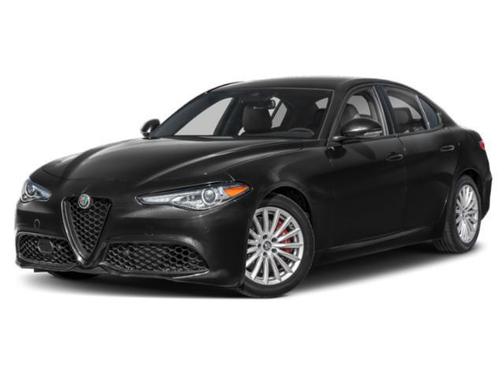 Vulcano Black Metallic 2023 Alfa Romeo Giulia Ti
