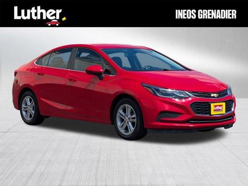 Red 2018 Chevrolet Cruze LT