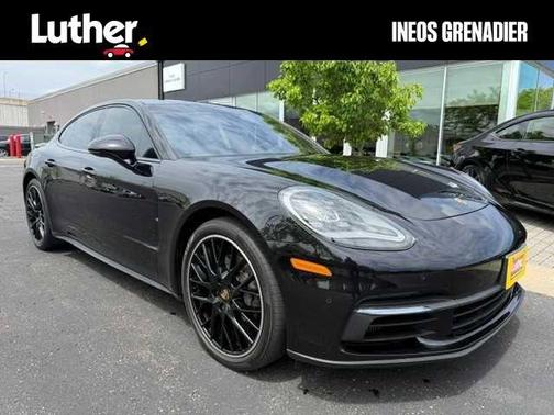 Black 2018 Porsche Panamera 4S