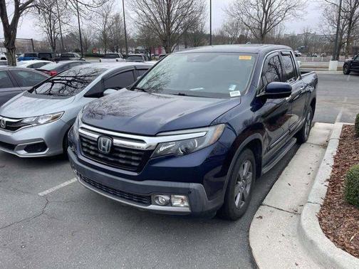 Obsidian Blue Pearl 2020 Honda Ridgeline RTL-E