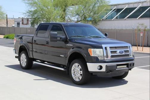 Black 2012 Ford F-150 Lariat