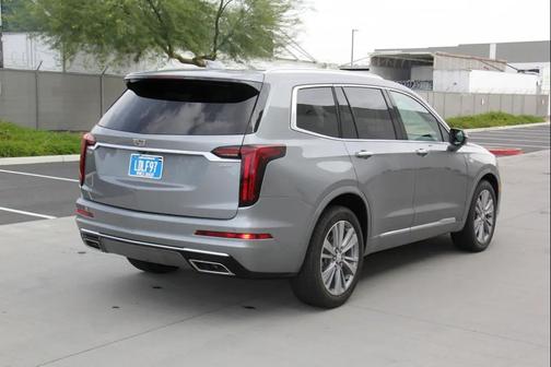 Silver 2024 Cadillac XT6 Premium Luxury FWD