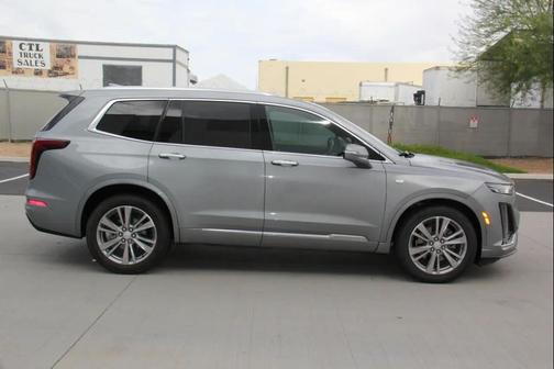 Silver 2024 Cadillac XT6 Premium Luxury FWD