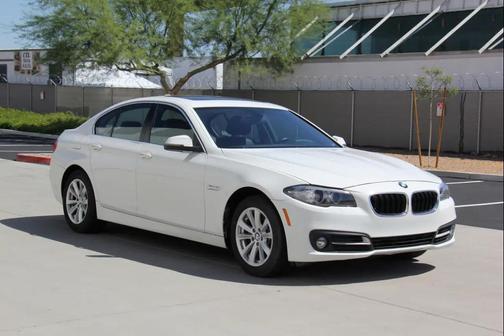 White 2016 BMW 528 528i