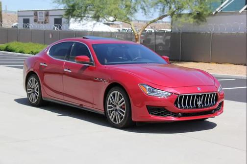 Red 2018 Maserati Ghibli Base