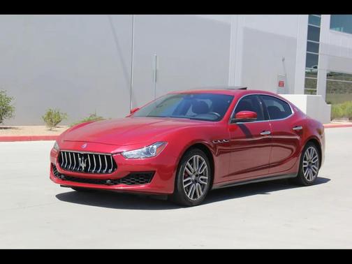Red 2018 Maserati Ghibli Base
