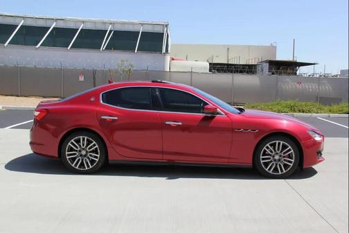 Red 2018 Maserati Ghibli Base