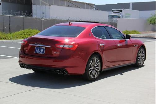 Red 2018 Maserati Ghibli Base