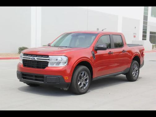 Red 2024 Ford Maverick XLT