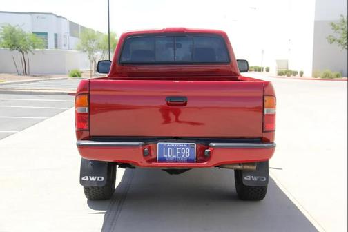 Red 2000 Toyota Tacoma Base