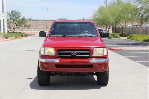 Red 2000 Toyota Tacoma Base