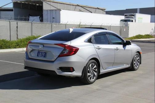Silver 2017 Honda Civic EX
