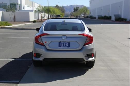 Silver 2017 Honda Civic EX