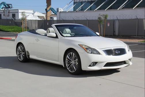 White 2012 INFINITI G37 Sport