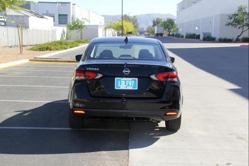 Black 2025 Nissan Versa 1.6 SV