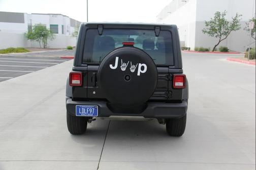 Black 2020 Jeep Wrangler Unlimited Sport
